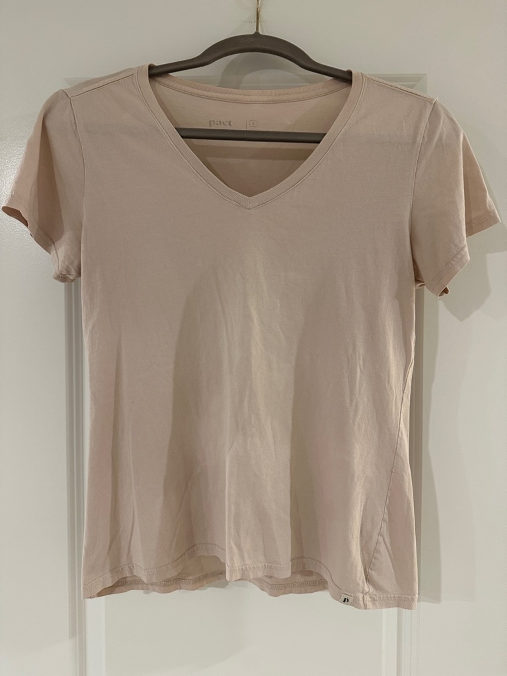 Pact V-Neck Tee